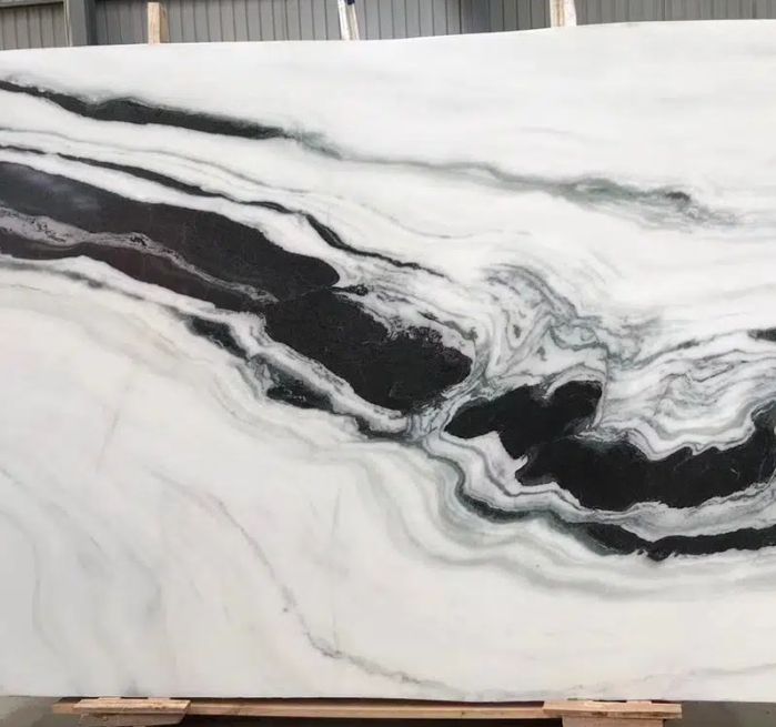 Panda White Marble Flooring Tiles