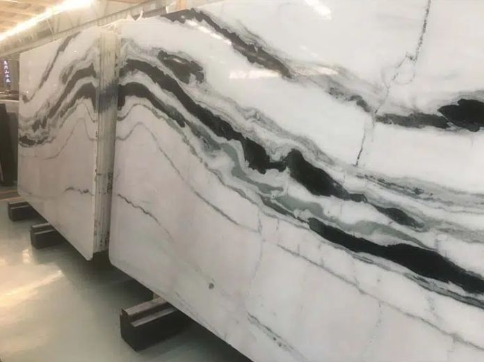 Panda White Marble Slabs For Windowsill Stones