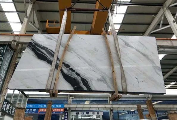 Panda White Marble Slabs For Windowsill Stones