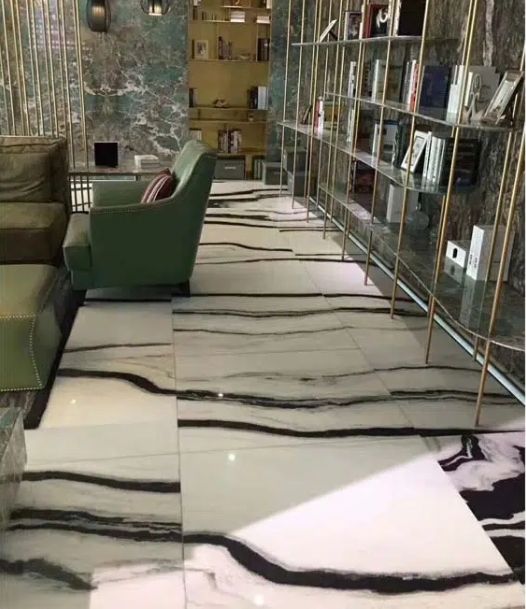 Panda White Marble Slabs For Windowsill Stones