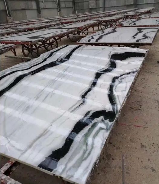 Panda White Marble Slabs For Windowsill Stones