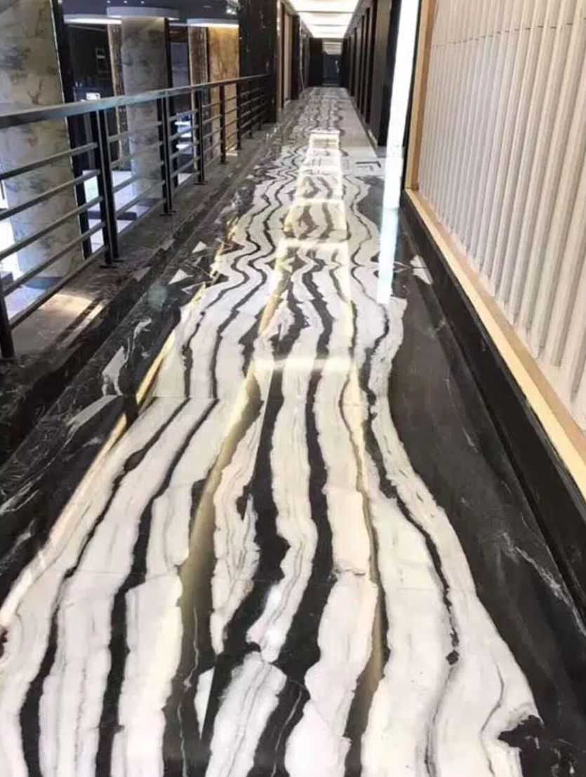Panda White Marble Slabs For Windowsill Stones