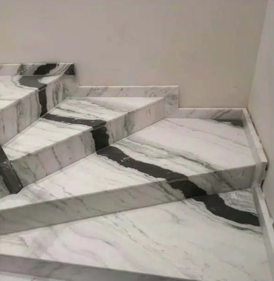 Panda White Marble Slabs For Windowsill Stones