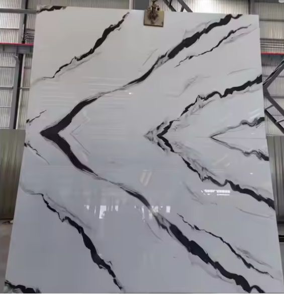 Panda White Marble Supplier Natural Polished China
