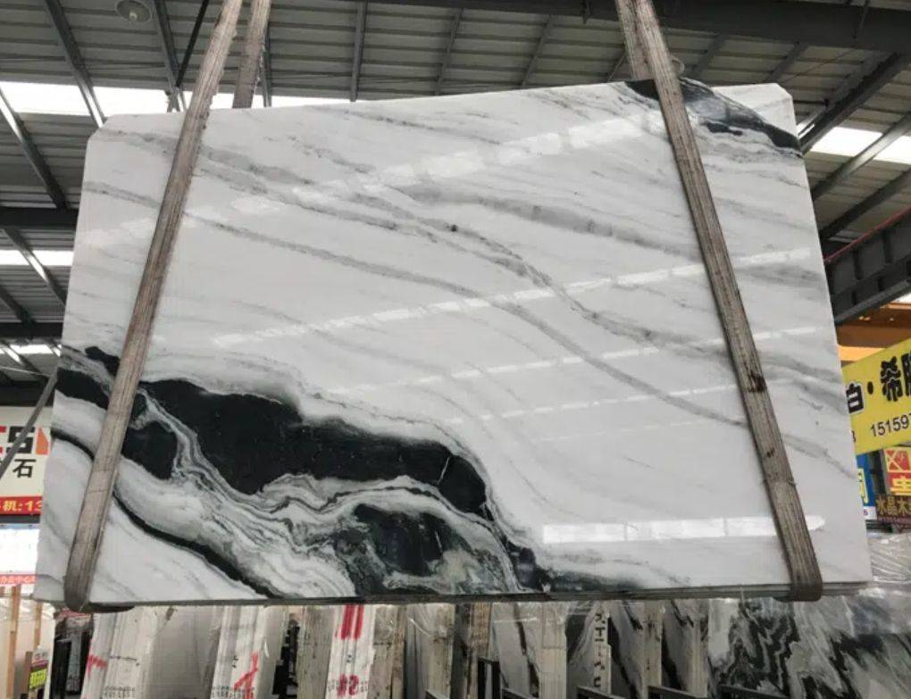 Panda White Marble Supplier Natural Polished China