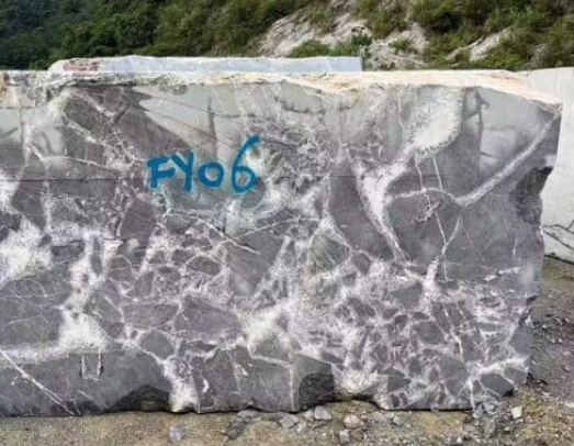 Black Rosa Marble Quarry Blocks