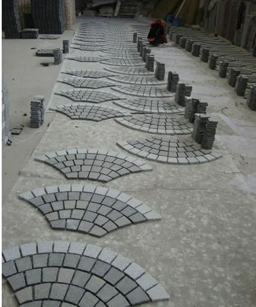 Paving Stone On Net G684 Black Cobble