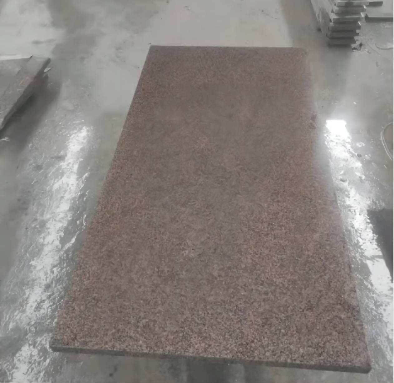 Pearl Red Granite Big Slabs Tombstone Monument Headstone Wholesale