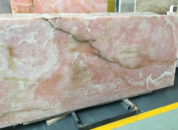 Pink Marble Tile Red Jade Floor