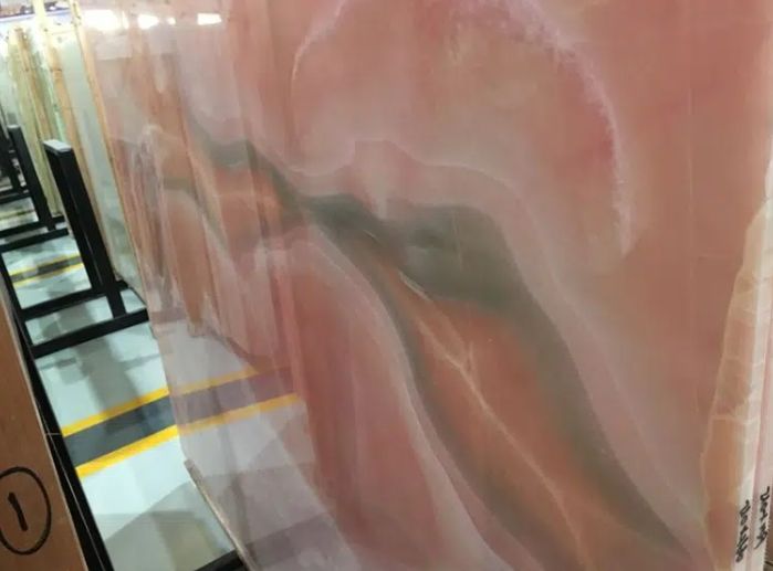 Pink Marble Tile Red Jade Floor