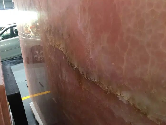 Pink Marble Tile Red Jade Floor