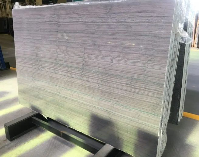 Pink Wooden Grain Marble Slab