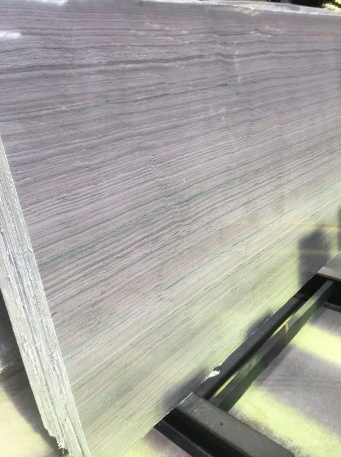 Pink Wooden Grain Marble Slab