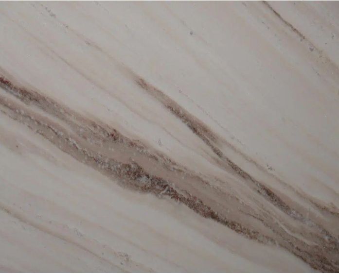 Polished Marble Tile Red White Marble Italy