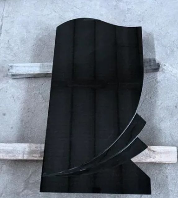 Pure Black Tombstone Monument Headstone Factory Sale