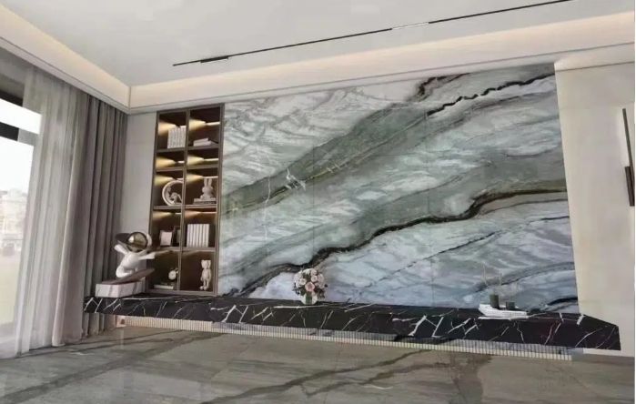 River Jade Marble Slab
