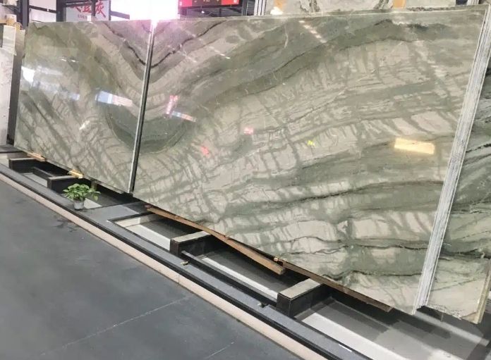 River Jade Marble Slab