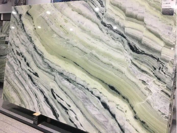 River Jade Marble Slab