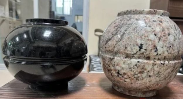 Grey Granite Columbarium Monuments Design