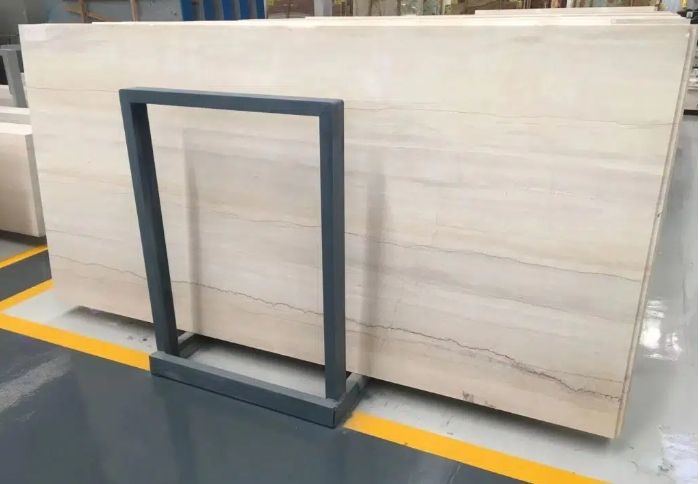 Serpegiante White Marble Slab