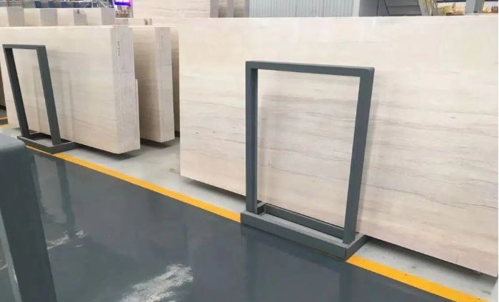 Serpegiante White Marble Slab