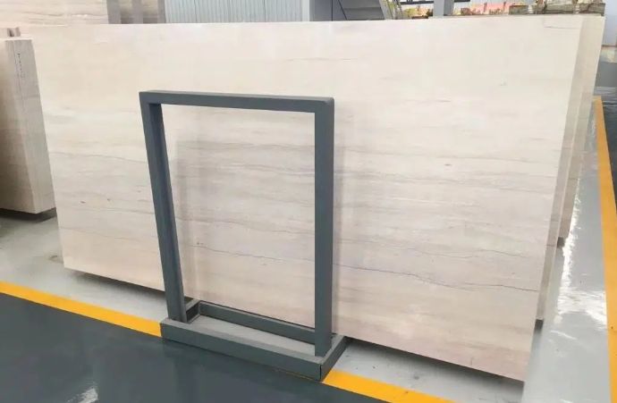 Serpegiante White Marble Slab