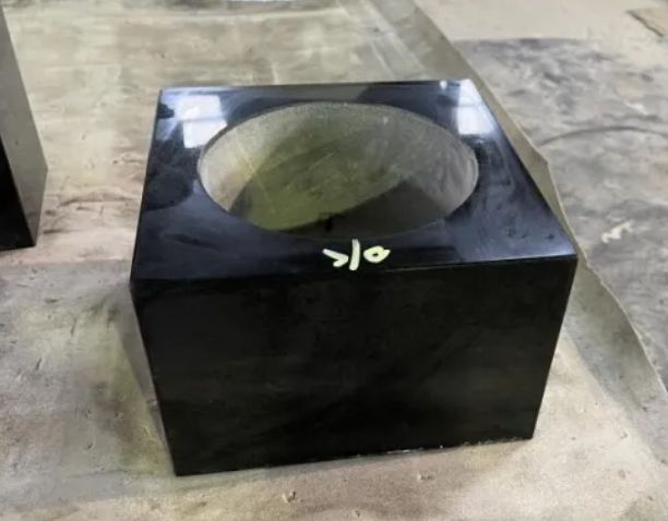 Shanxi Black Granite Vase Wholesale Production