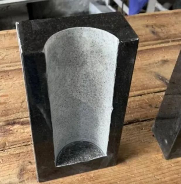 Shanxi Black Granite Vase Wholesale Production