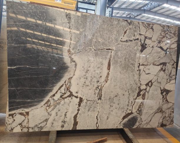Silver Blue Light Marble Slab