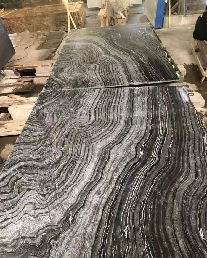 Silver Wave Marble Slab