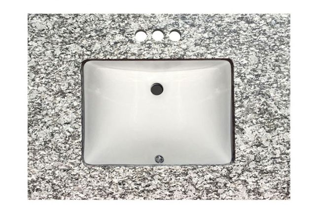 Spray White Granite