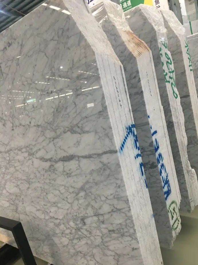 Statuario Grey Marble Slab