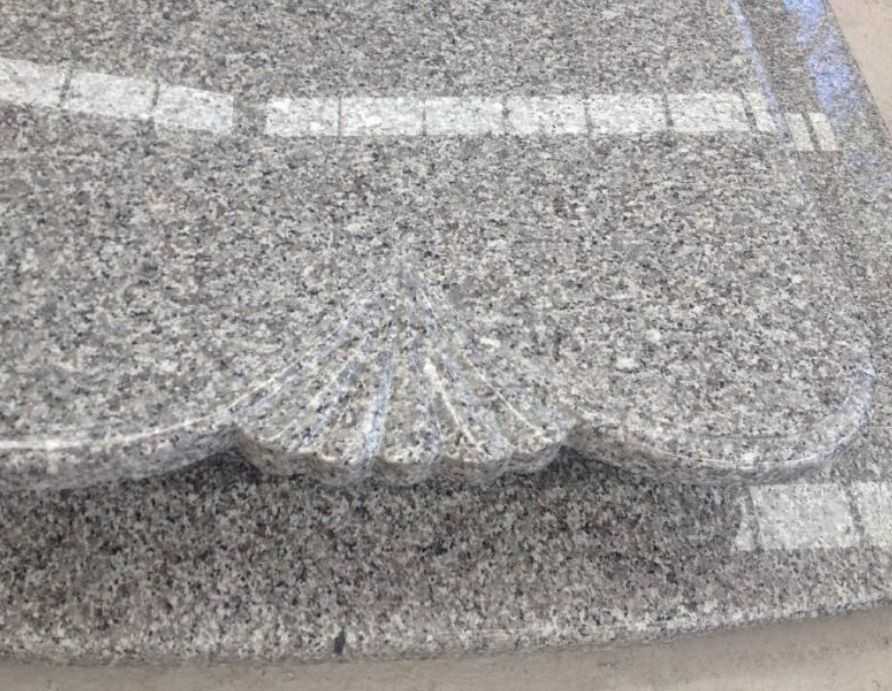 Swan Blue Granite Tombstone Wholesale phonenix power stone