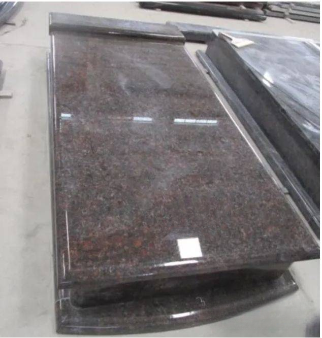 Tan Brown Tombstone Granite phonenix power stone