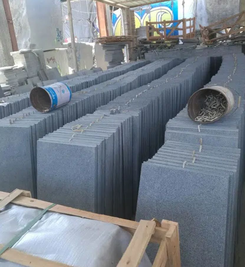 Various granite paving stone Granite G654 Polished