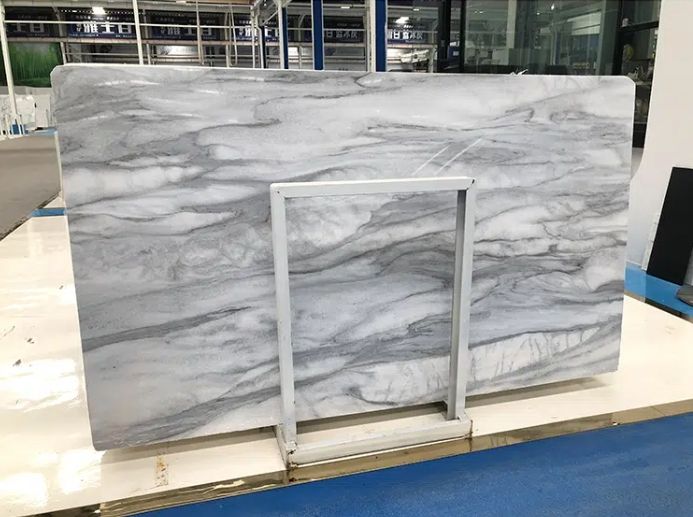 White Cloud Marble Longtops Blue Sky