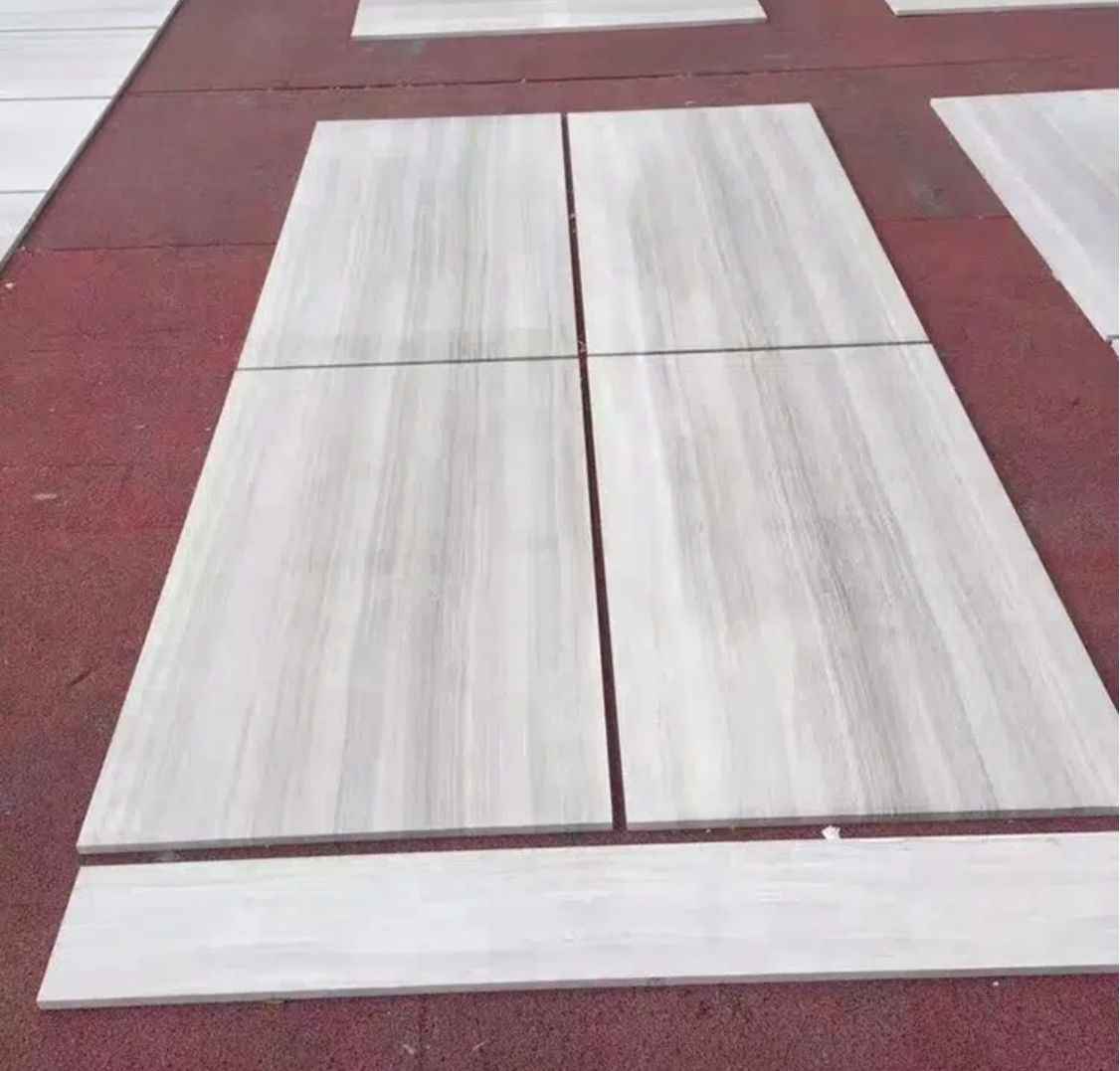 White Marble Tiles China Wooden