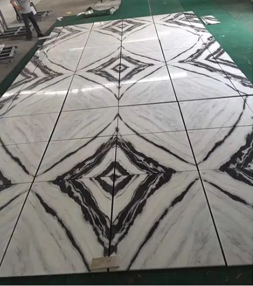 White Panda Marble Tile China Quarry Price