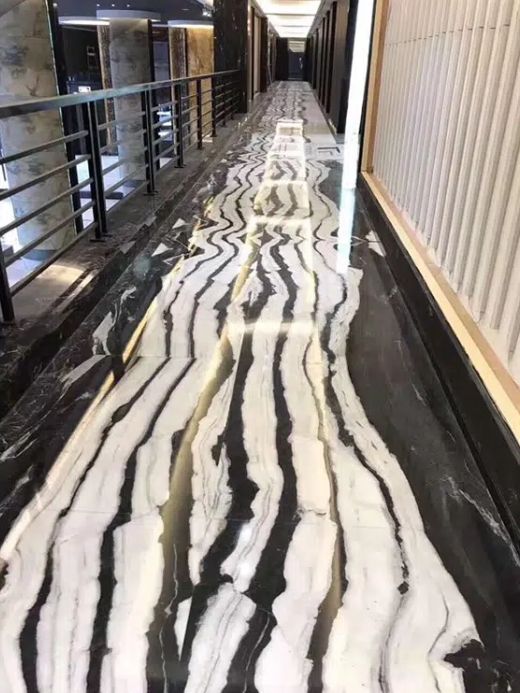 White Panda Marble Tile China Quarry Price