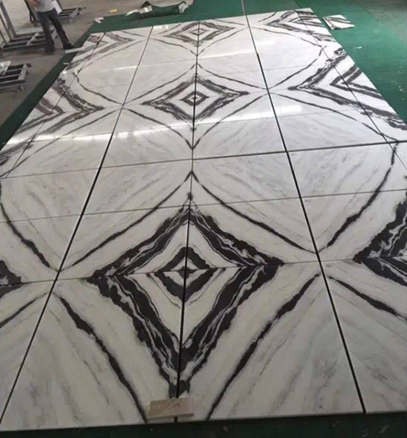White Panda Marble Tile China Quarry Price