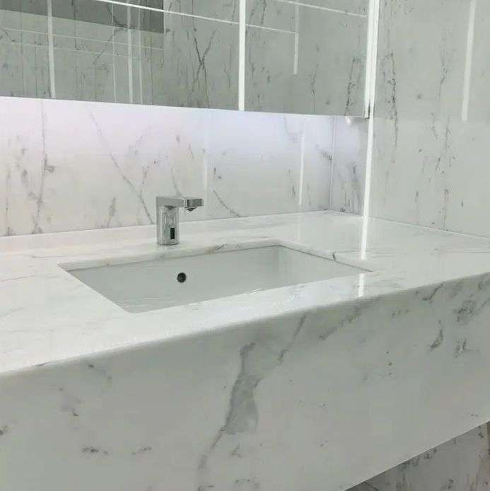 White Statuario Marble Italian Calacatta Tiles
