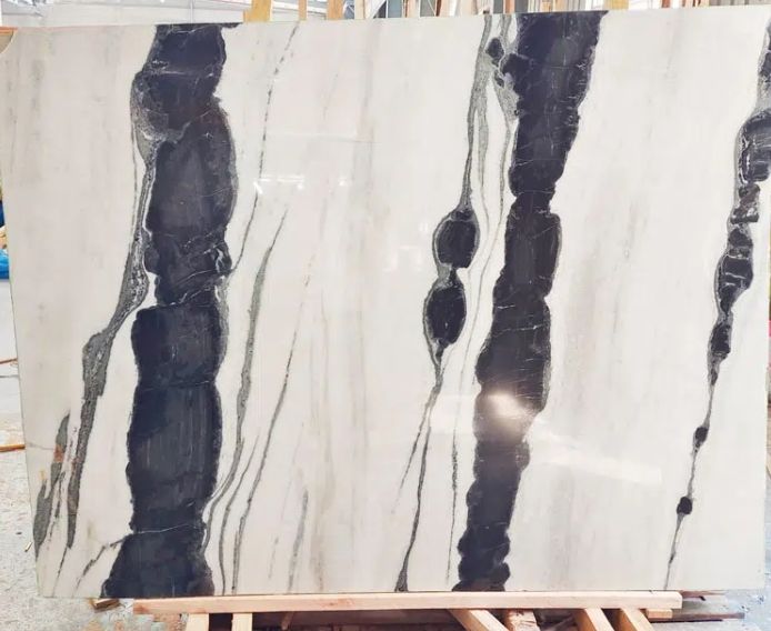 White and Black marble Panda white marble