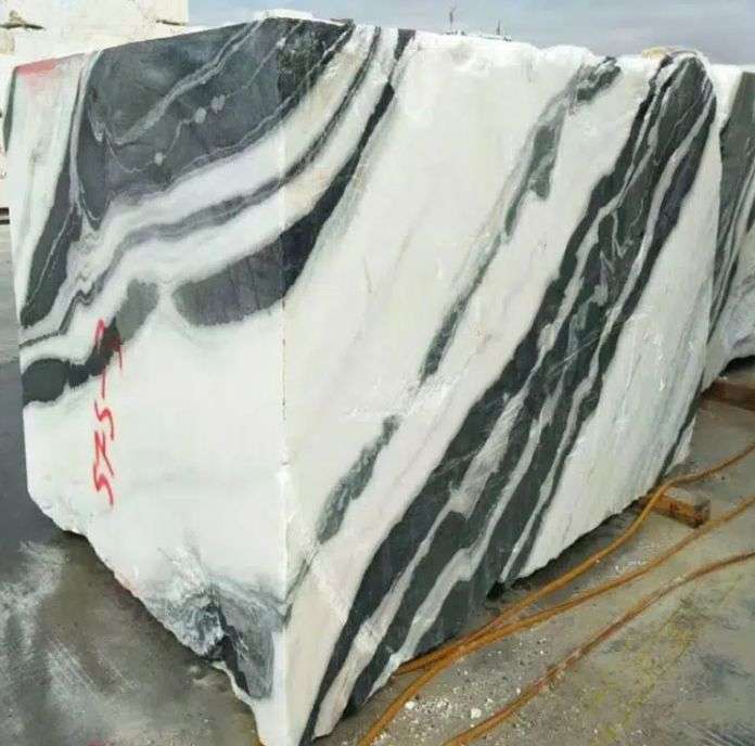 White and Black marble Panda white marble