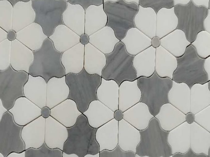 aluminium Marble mosaic Tiles, marble mosaic tile