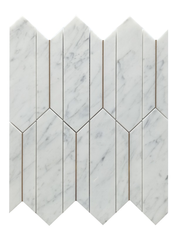 Artistic tile, Hexagon mosaic, Fashionable Waterjet Marble Mosaic Tile