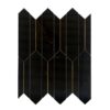 Artistic tile, Hexagon mosaic, Fashionable Waterjet Marble Mosaic Tile