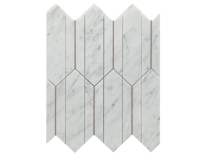 aluminium hexagon Marble mosaic Tiles, Thassos marble hexagon mosaic tile