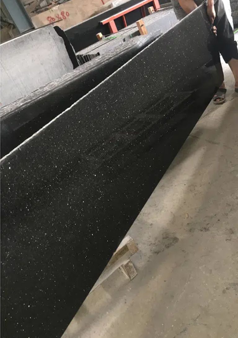 black galaxy granite fabricator Polished India