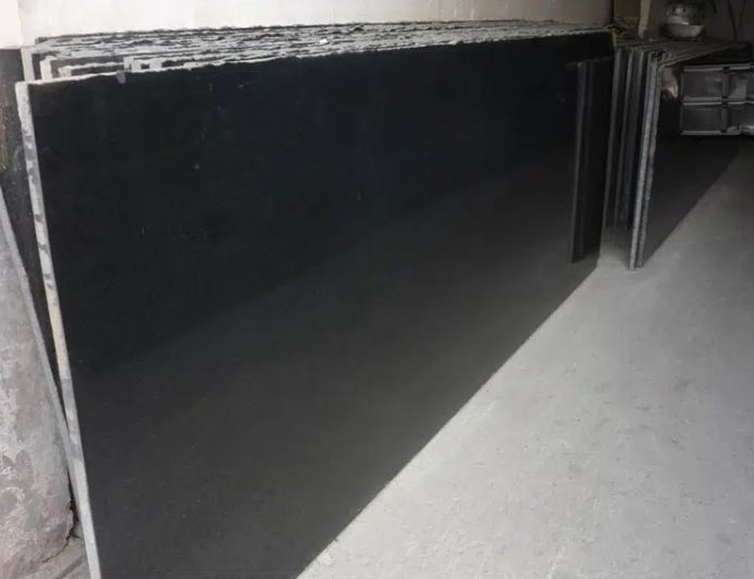 black granite supplier black star galaxy slab
