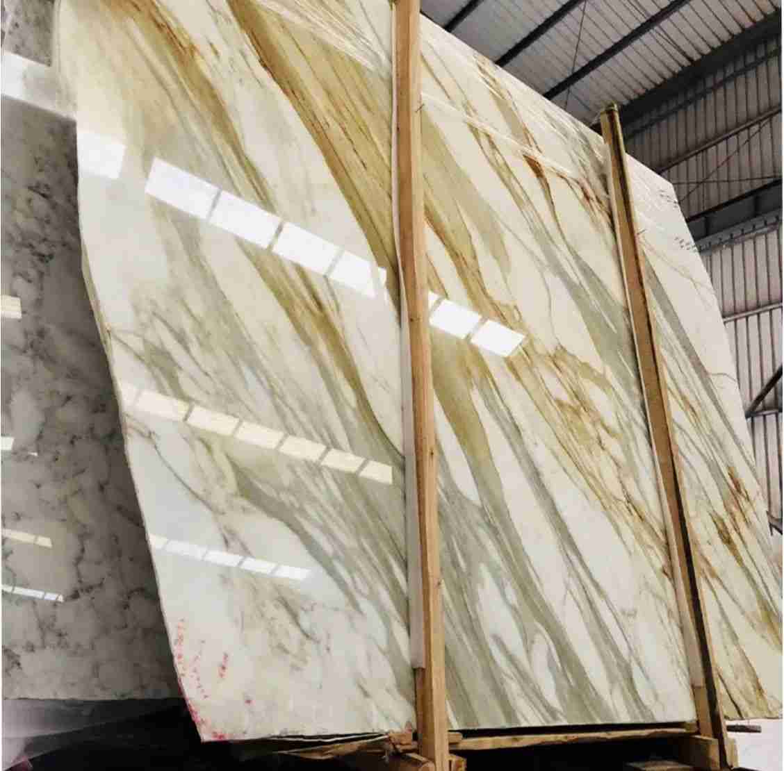 calacatta gold marble wholesale luxury polished